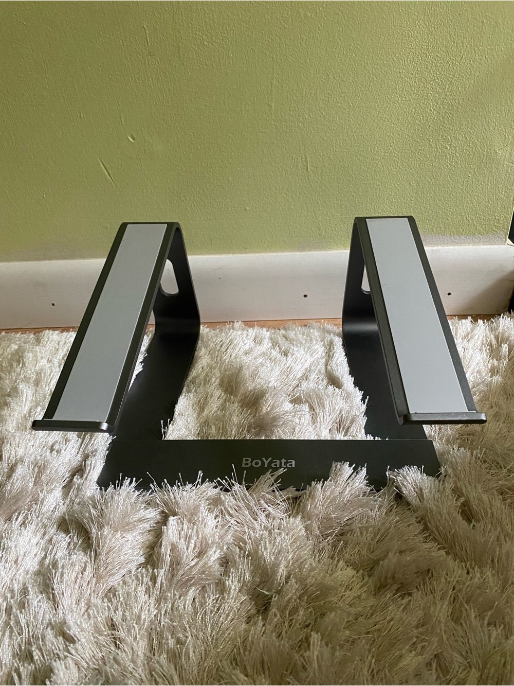 Gray Adjustable Laptop Riser Stand - Picture 2 of 2